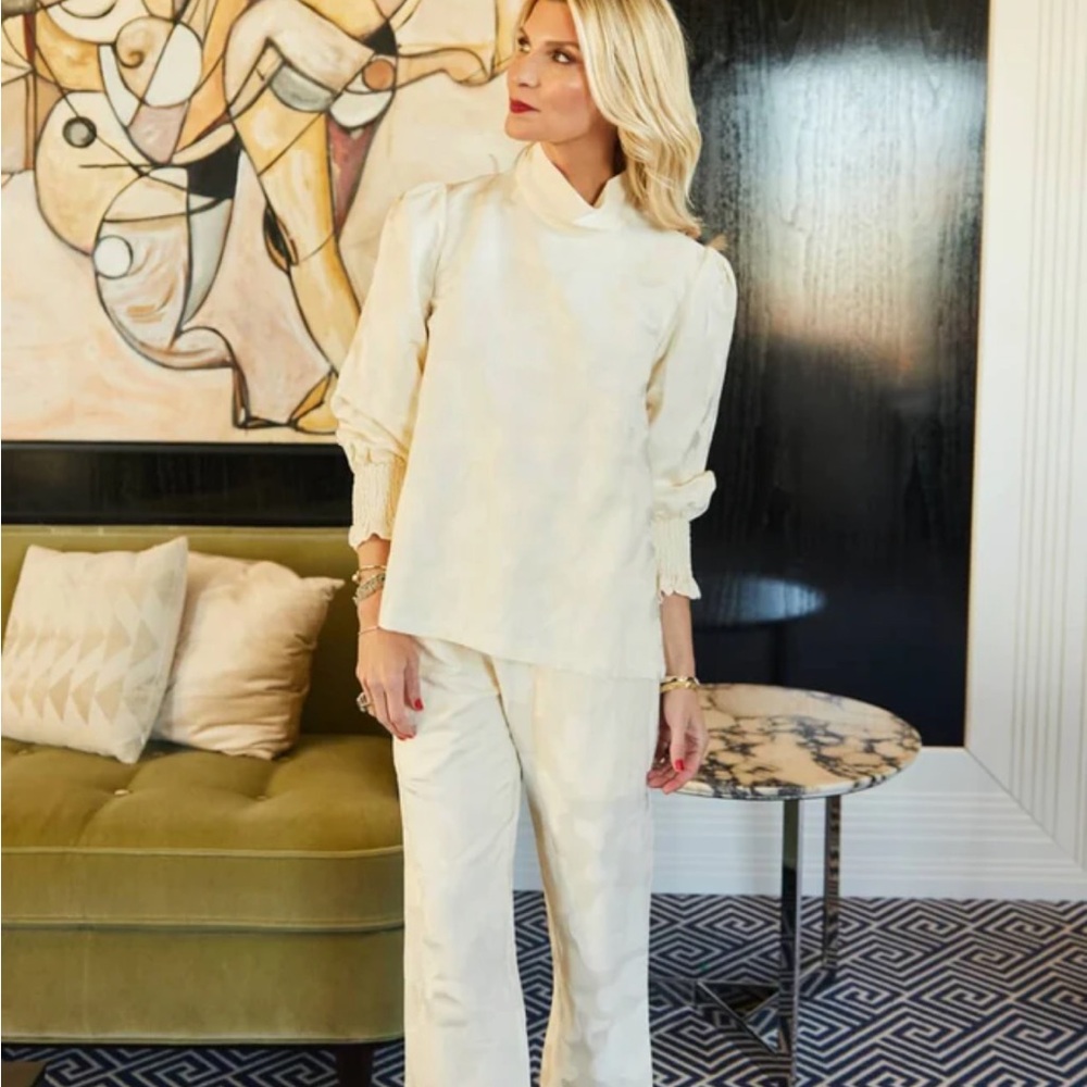 Elegant Cream Women's Set